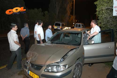 תאונה בכניסה לכפר-חב