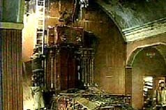 קצר חשמלי גרם לשריפת בית הכנסת באירקוצק