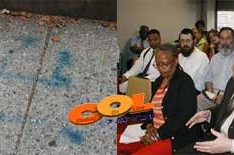 כרזות נאצה בקראון-הייטס. השכנים: 