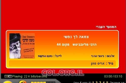 צמאה לך נפשי במקום 44 במצעד העברי של וואלה
