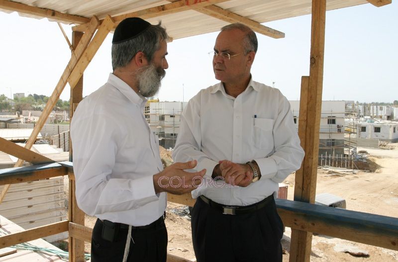 ראש מנהל מקרקעי ישראל התפעל מאיכות הבנייה בכפ