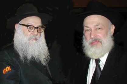הרב גרונר הודה לרב קרינסקי על עזרתו בערב החג