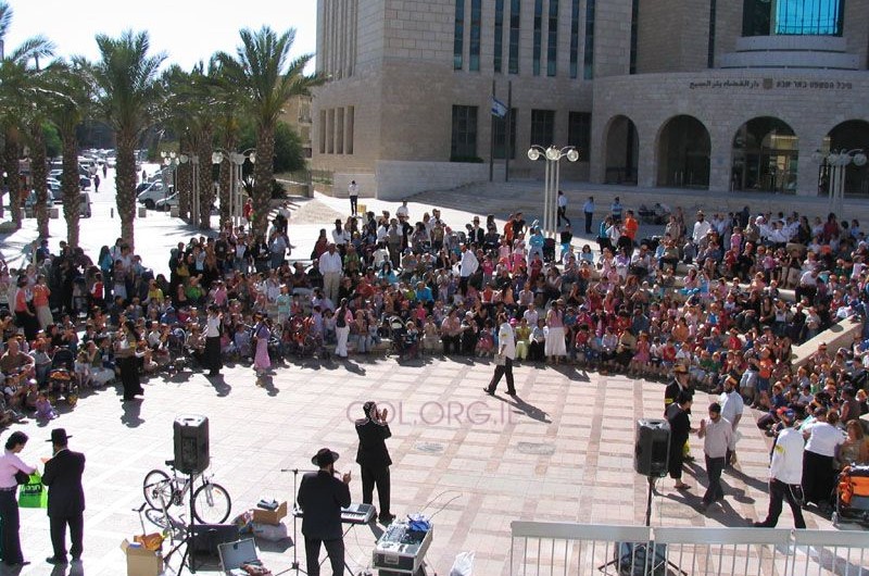 1500 משתתפים בתהלוכה המרכזית בבאר שבע