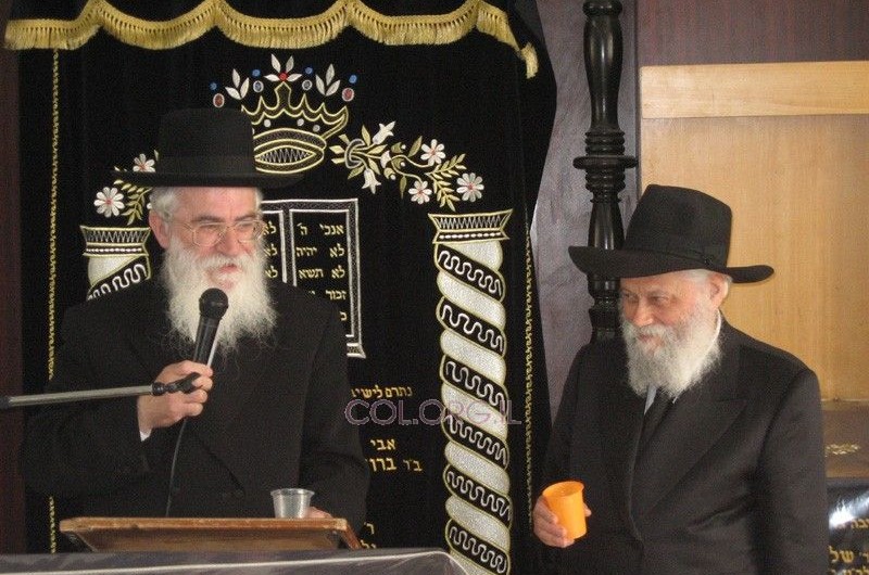 הרב גרליק - אורח בישיבת חב