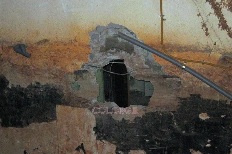 נס בצפת: הטיל פגע בבית ולא התפוצץ