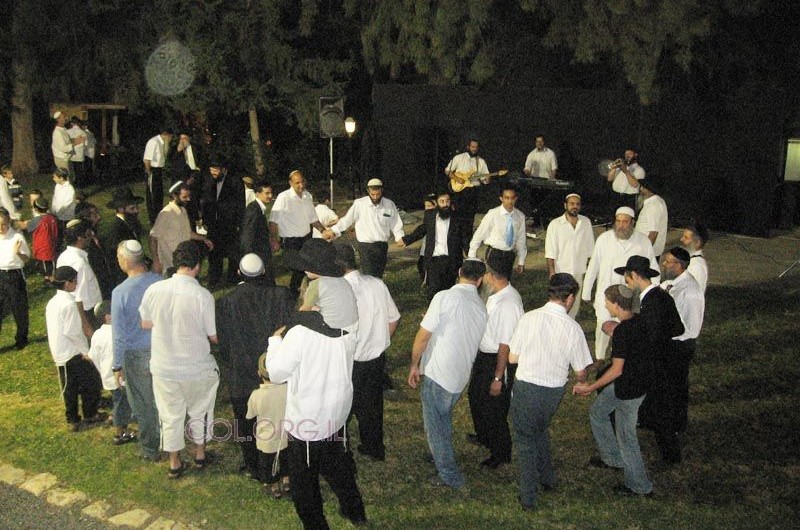ראש פינה: התושבים חגגו ברחוב העיר