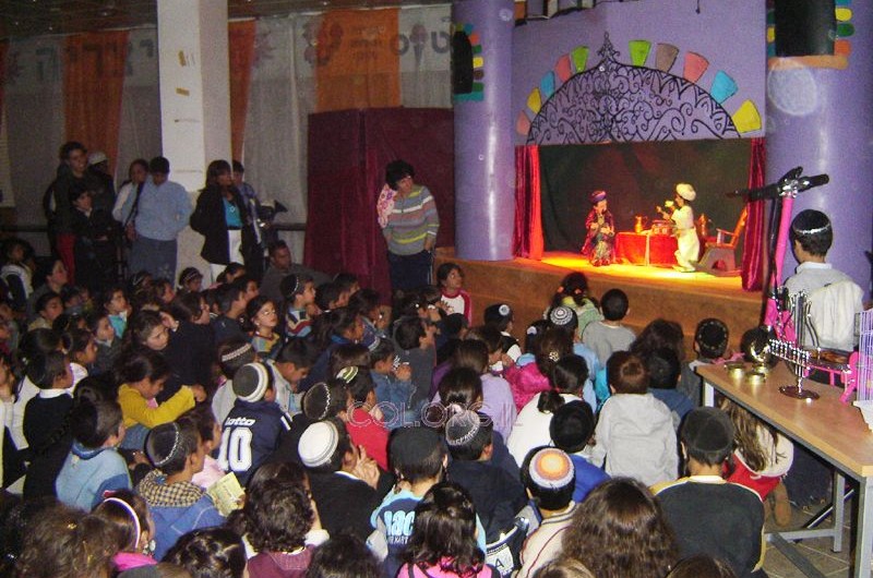 כ-400 ילדים בכינוס חנוכה במזרח ראשל
