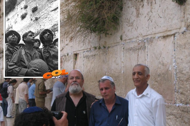 משחררי הכותל חזרו לביקור היסטורי אחרי 40 שנה משחררי הכותל חזרו לביקור היסטורי אחרי 40 שנה