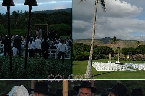 התרגשות בהוואי: חתונה חסידית ראשונה ● גלריה