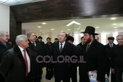 נשיא באשקורטוסטאן ביקר במרכז היהודי באופה, רוסיה
