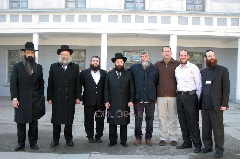 הרבנים מירושלים ביקרו והתרשמו בדנייפרופטרובסק