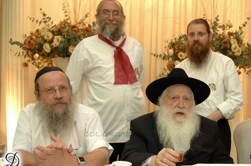 הרב יצחק מנדלזון חגג 80 באוהל האירועים בכפר-חב