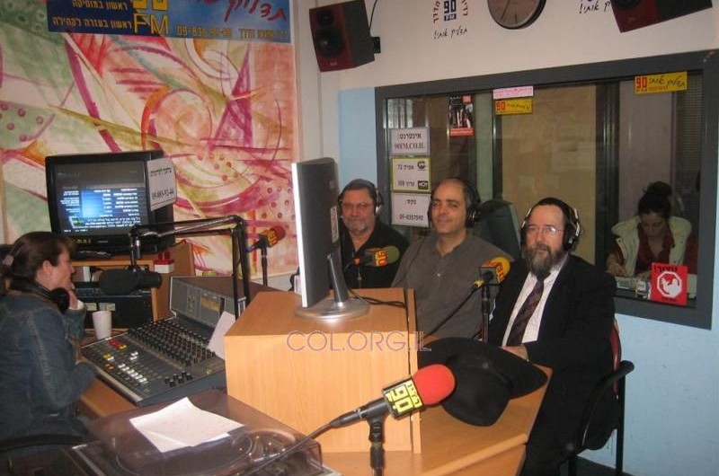 הרב מנחם וולפא התארח ברדיו תל-אביב ● להאזנה 