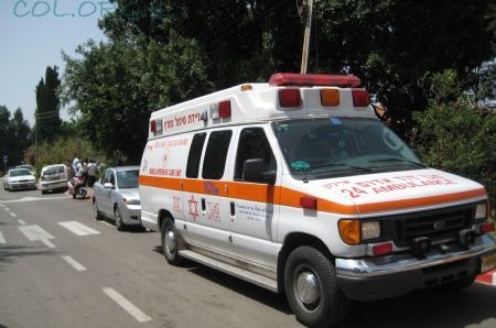 נחל'ה: ילדה בת 4 נפצעה באורח בינוני בתאונת דרכים