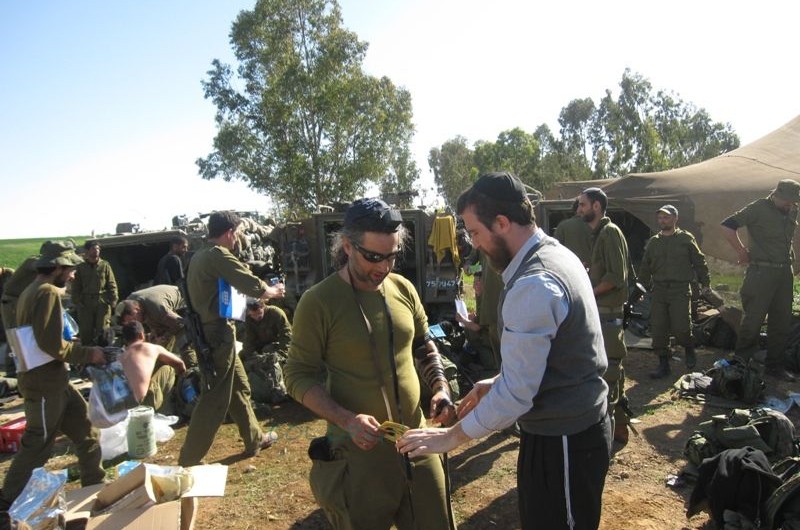 בוגר צ'רנוביל העלה זכרונות באמצע הלחימה