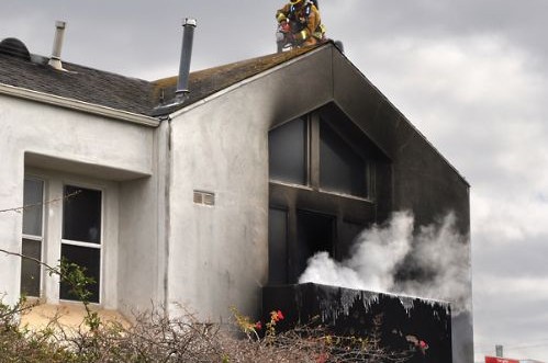 ס. ברברה: שריפה פרצה בבית-חב