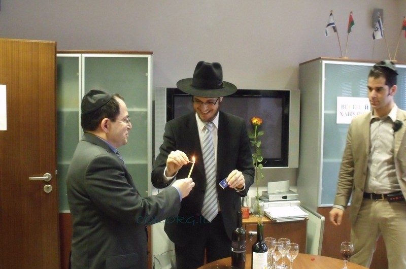 שגרירות ישראל בבלרוס חגגה הדלקת נרות עם חב