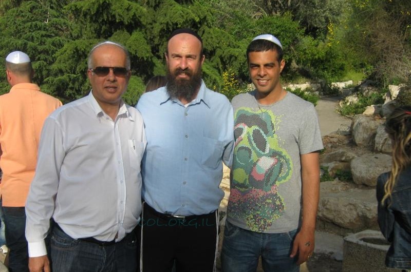 צמרת הכדורגל הישראלי ביקרה במרכז הקבלה הצפתי