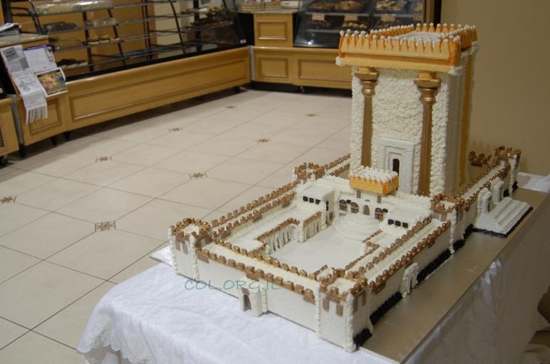 בית-המקדש (מעוגה) נבנה בכפר-חב