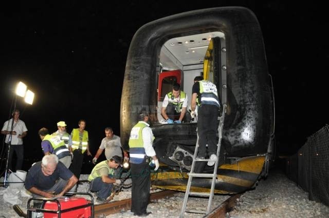 אסון בדרום: 7 בני משפחה חרדית נהרגו בתאונה עם רכבת