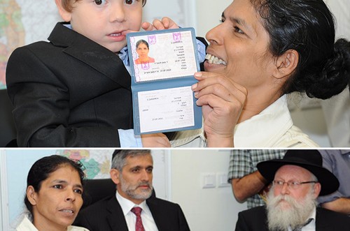מרגש: סנדרה קיבלה אזרחות ישראלית ● וידאו בלעדי, גלריה