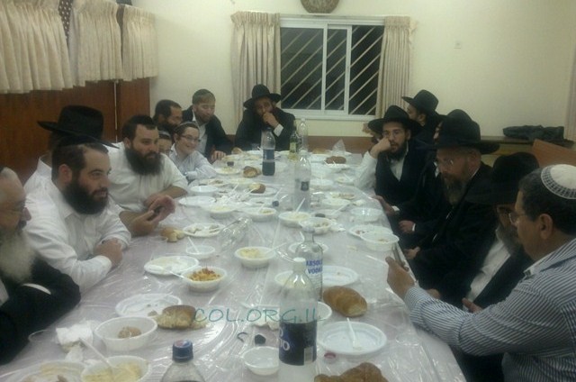 הרב קמינצקי ריתק בהתוועדות בפתח תקווה 