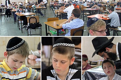 מתח בכפר: 100 ילדים מתמודדים על תואר 'חתן האלף' ● גלריה