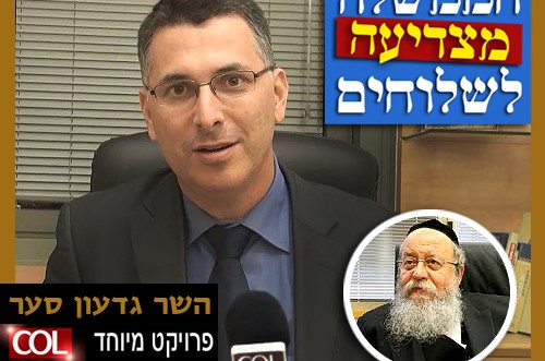 צפו בוידאו: שר החינוך וסגנו החרדי מצדיעים לשלוחים ● בלעדי