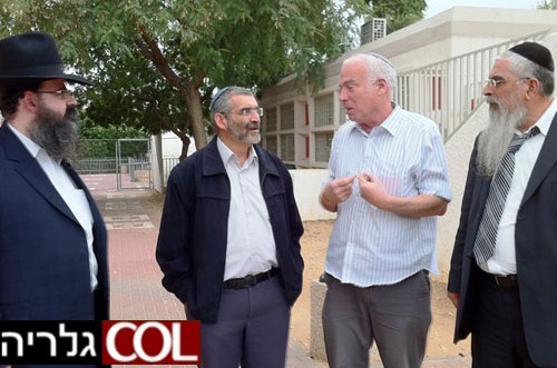 חברי הכנסת בן ארי ואריאל ביקרו והתרשמו בבית ספר חב