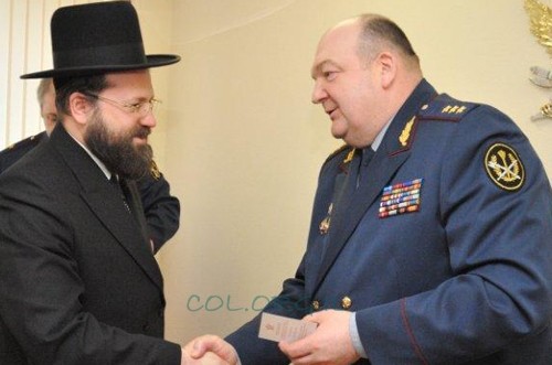 שירות בתי הסוהר ברוסיה העניק מדליית זהב על הפעילות היהודית