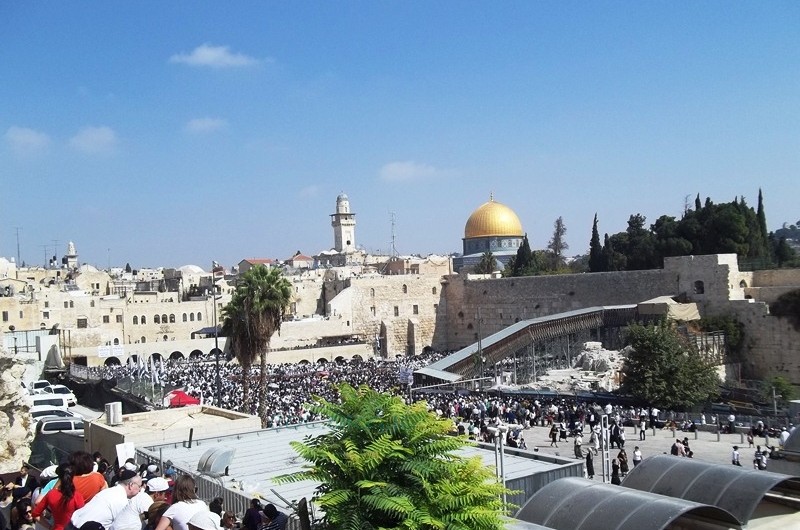רבבות במעמד ברכת הכהנים בירושלים ● תמונות 