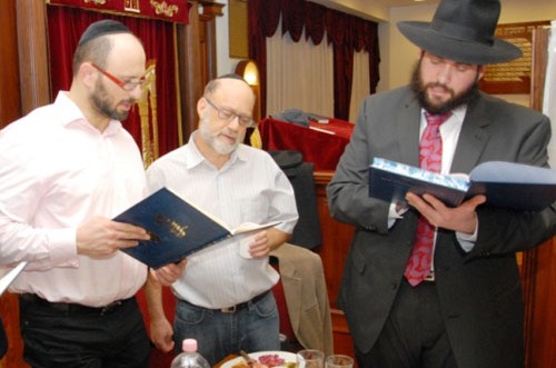סיום מסכת סוכה בקהילה הישראלית בהונגריה