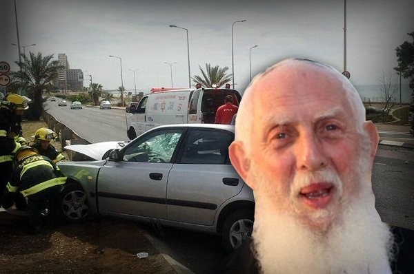 בתאונה קטלנית בחיפה נהרג הרב אברהם-חיים קהניאל ע