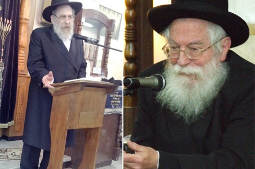 הרבנים גולדברג ושוחט בכינוסי תורה בירושלים