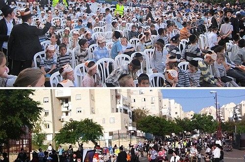 מודיעין עילית שוברת שיא: כאלפיים ילדים השתתפו בתהלוכה
