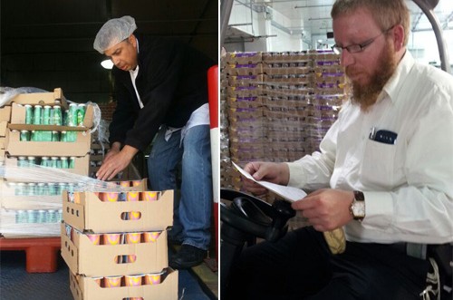 מאות מעדני חלב וגבינות נתרמו למשפחות נזקקות בגליל