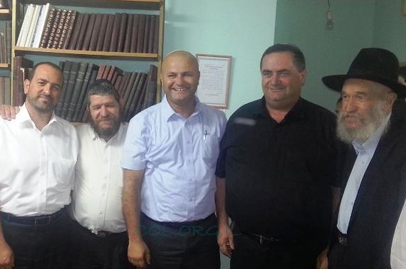 שר התחבורה ישראל כץ ערך ביקור בנחל'ה