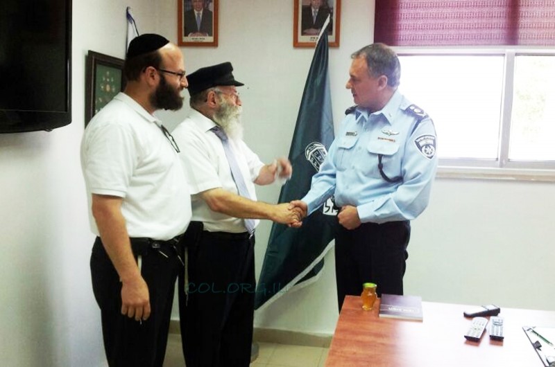 ברכת החג לפיקוד משטרת ישראל