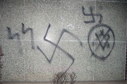 זעזועים באוקראינה, כתובות גרפיטי באודסה נגד היהודים