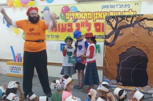 אלפי ילדים בכינוס ענק בנוה שאנן חיפה  