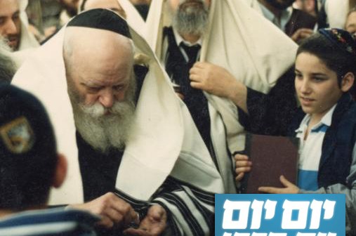 הרב גלוכובסקי גילה: כשיצאתי מהאוהל קיבלתי מענה מהרבי