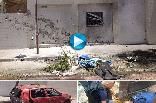 בן 8 נפצע קל בהתפוצצות רקטה באשדוד ● צפו בוידאו 