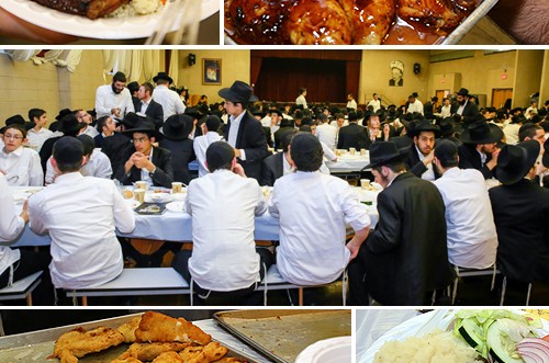 אלפי אורחים, שלוש ארוחות ביום ● הצצה מצולמת לחדר האוכל 