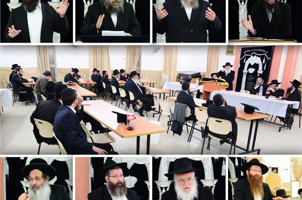 אחדות נפלאה בין כל רבני קריית גת בכינוס תורה 