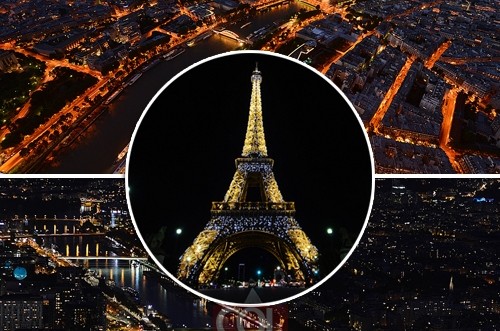 הכטמן בתיעוד מרהיב: כך נראית פריז מהאייפל ● תמונות 