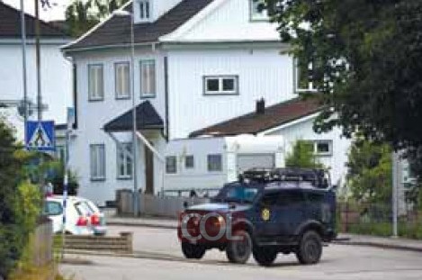 שבדיה: מטען דמה הונח סמוך לבית חב