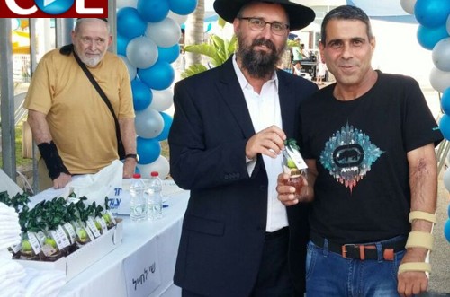 מרגש: ברכת הגומל המונית לפצועי 