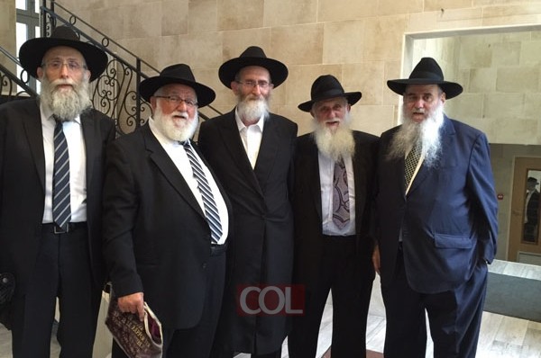 הרב קוטרלסקי ביקר בישיבה בברינוא