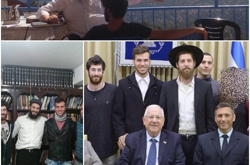 נשיא המדינה אירח את השלוחים ממרכז 