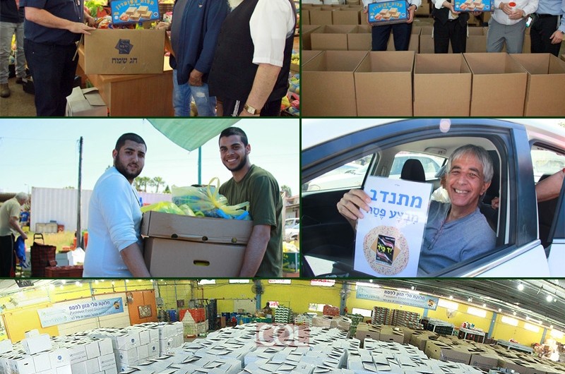 יד ביד: 9000 חבילות מזון חולקו למשפחות במצוקה ● תמונות
